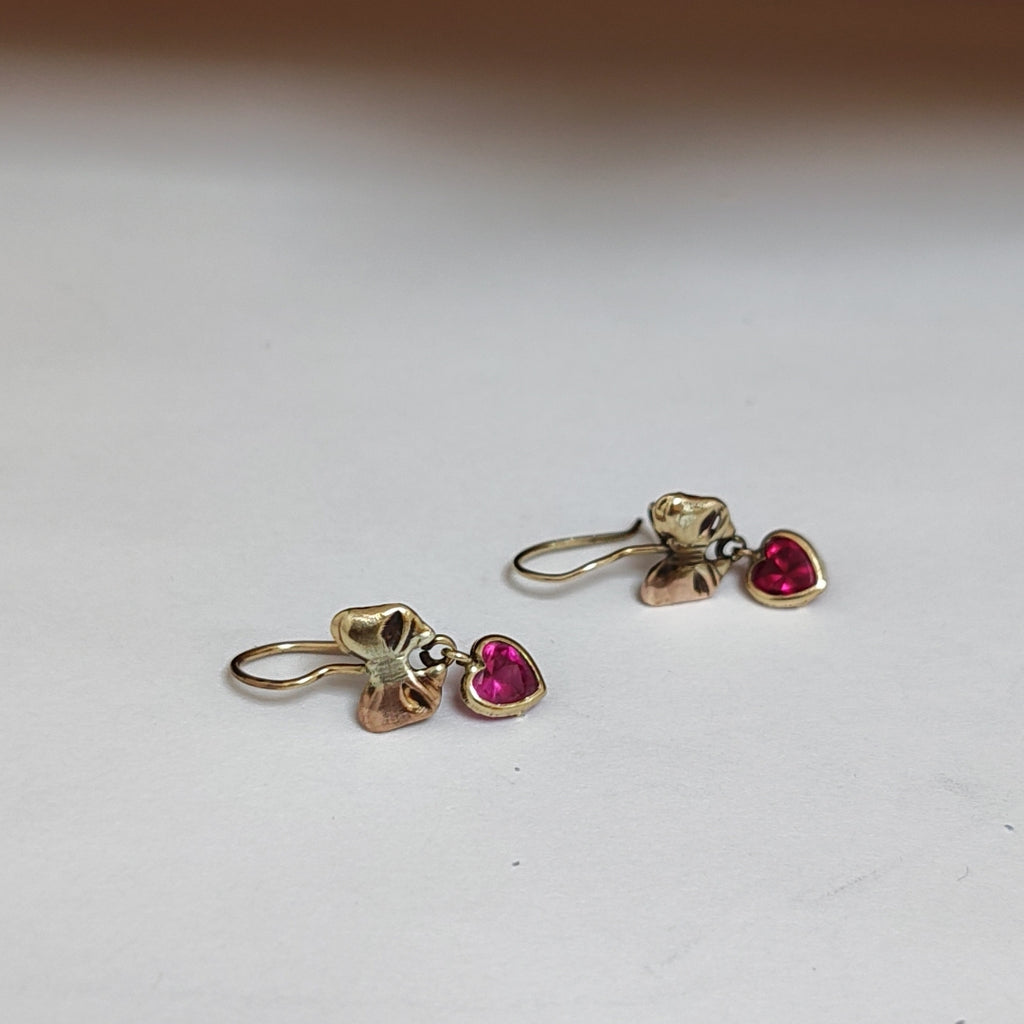 ARETES PAR ORO 10 K 1,70 GRMS (SEMINUEVO)