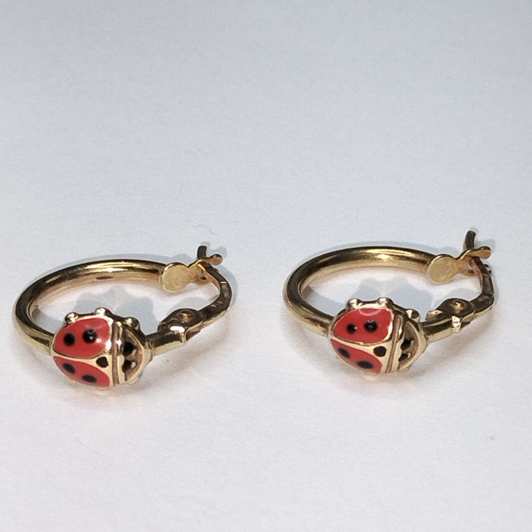 ARETES PAR ORO 14 K 1.3 GRMS (SEMINUEVO)
