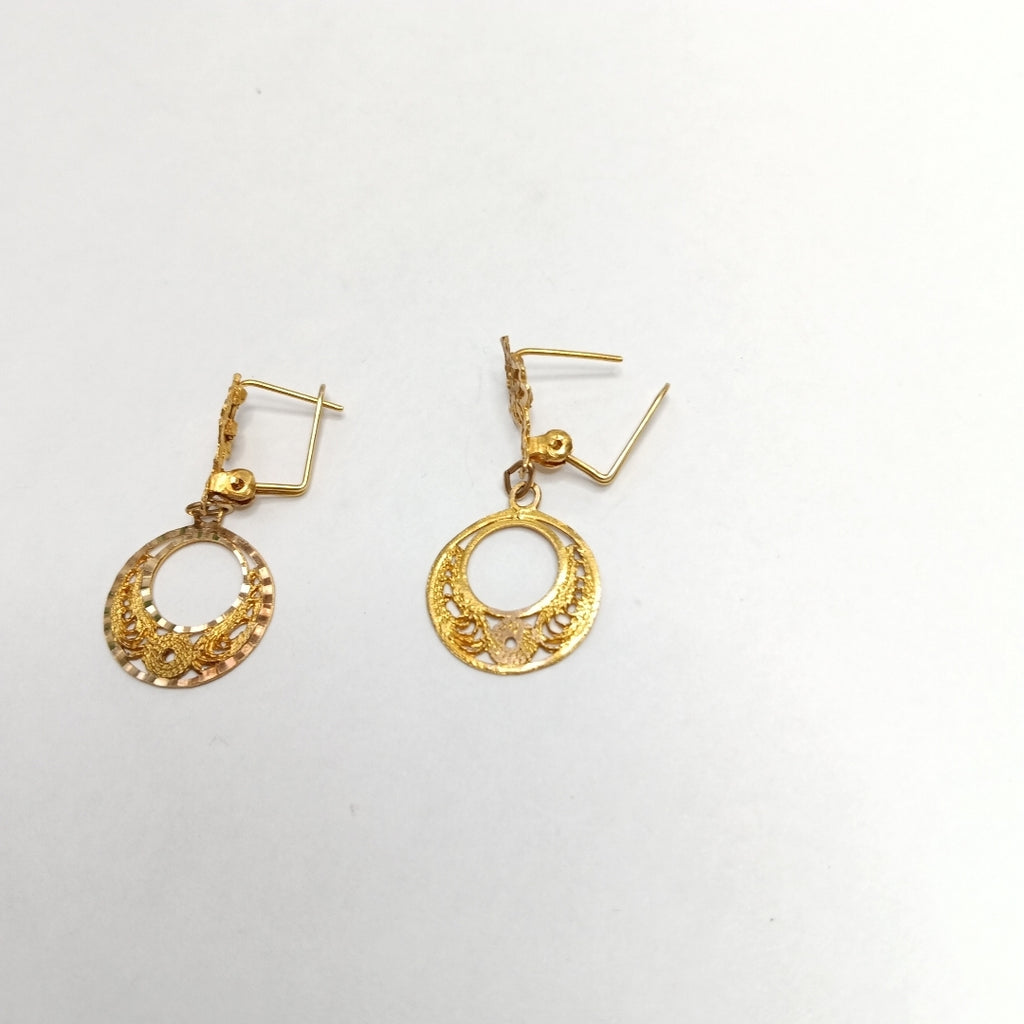 ARETES PAR ORO 8 K 2,40 GRMS (SEMINUEVO)