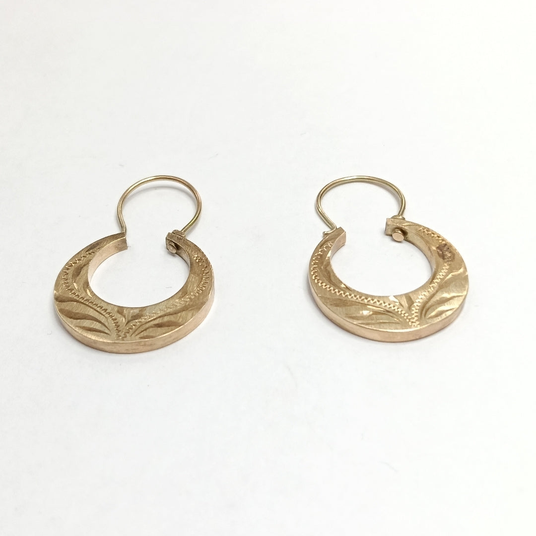 ARETES PAR ORO 8 K 2,50 GRMS (SEMINUEVO)
