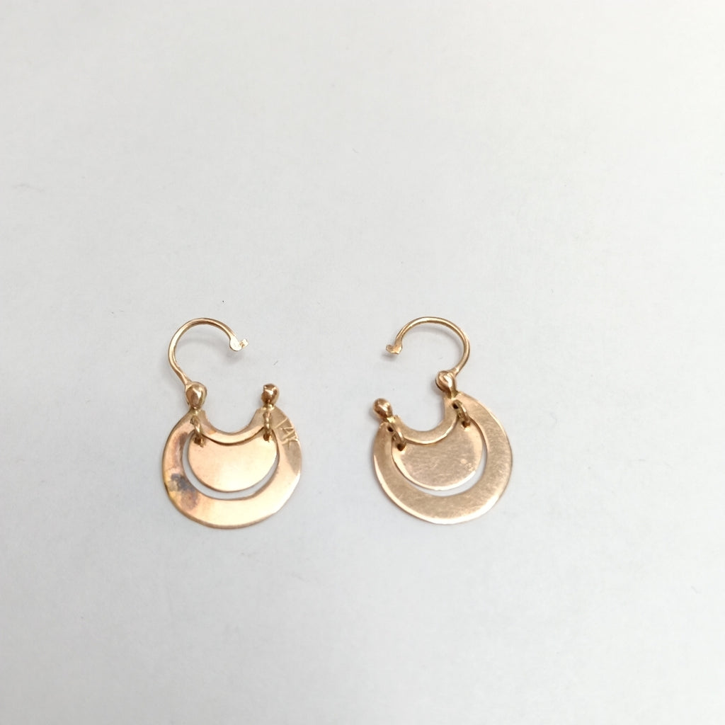 ARETES PAR ORO 10 K 2,10 GRMS (SEMINUEVO)