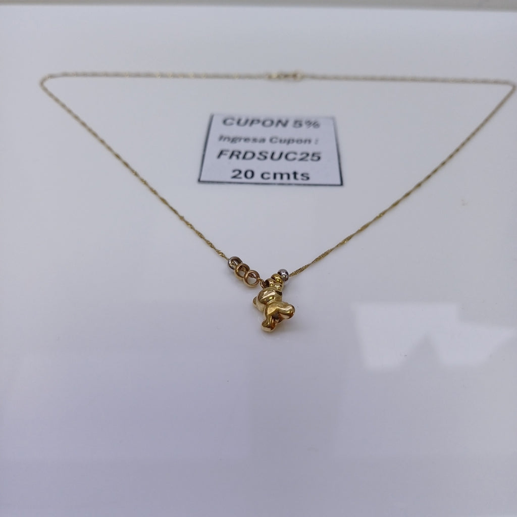 GARGANTILLA ORO 14 K 1.4 GRMS (SEMINUEVO)