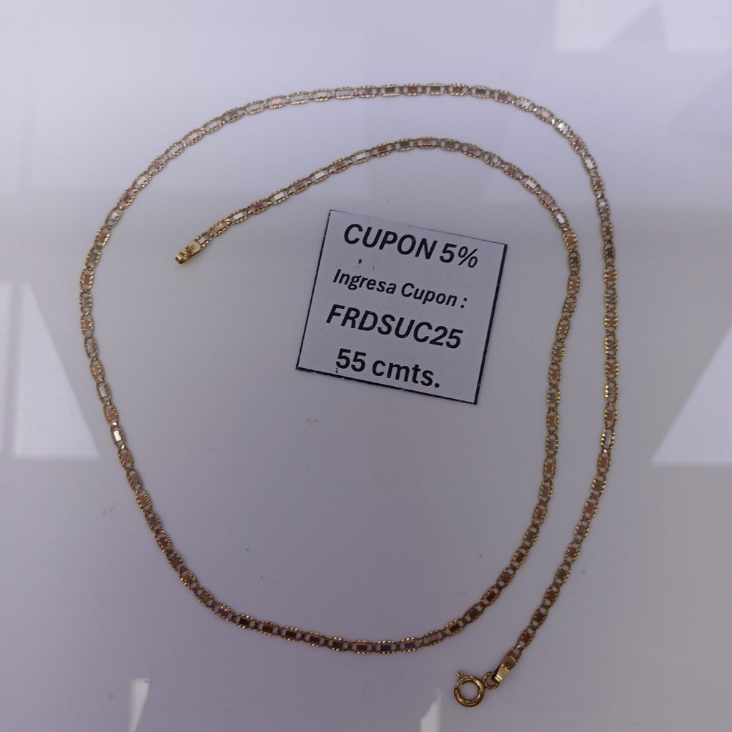 CADENA ORO 14 K 5,40 GRMS (SEMINUEVO)