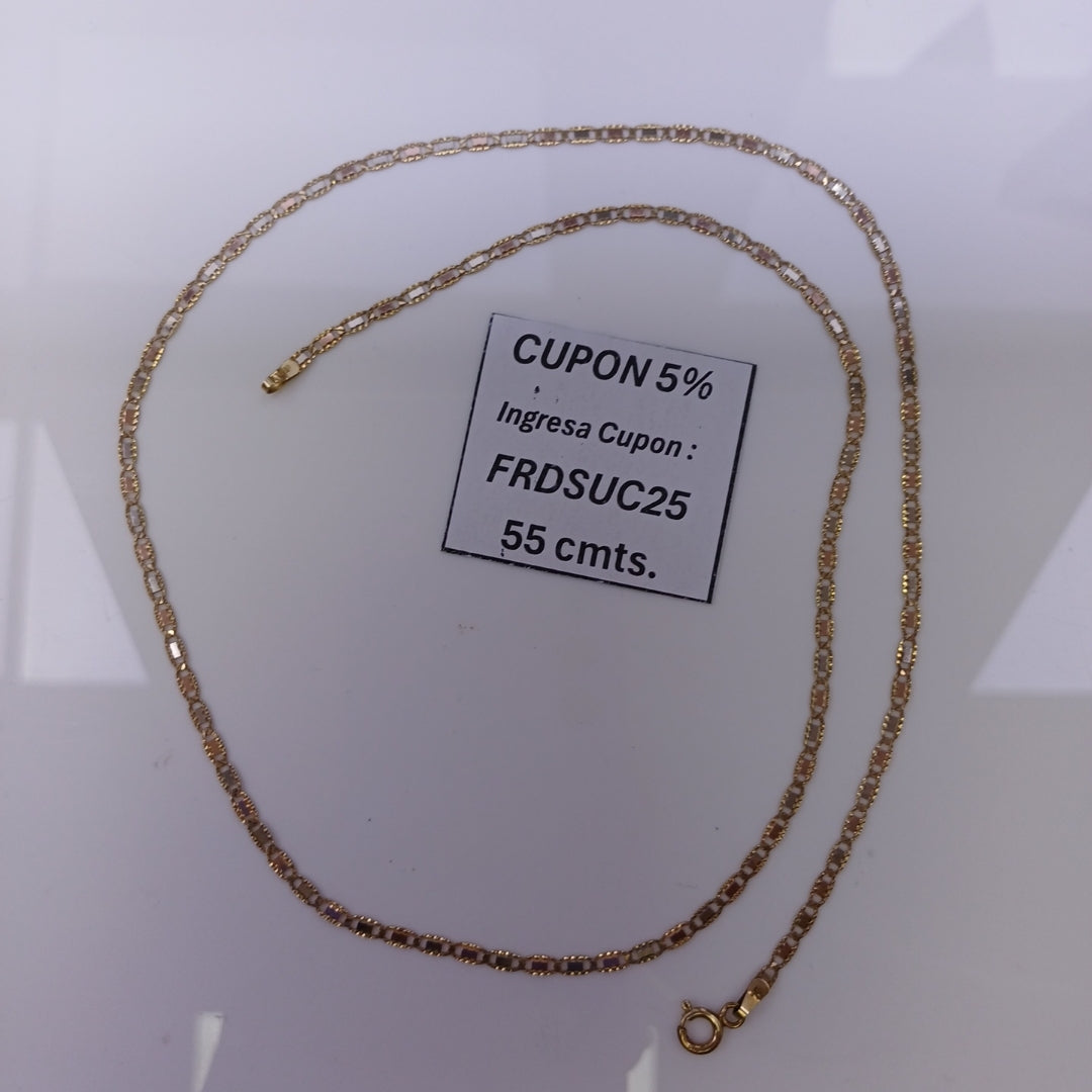 CADENA ORO 14 K 5,40 GRMS (SEMINUEVO)
