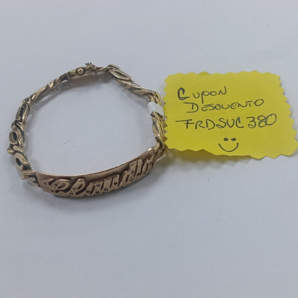 ESCLAVA ORO 14 K 23.6 GRMS (SEMINUEVO)