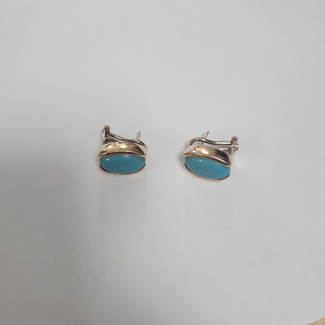 ARETES PAR ORO 14 K 7,80 GRMS (SEMINUEVO)