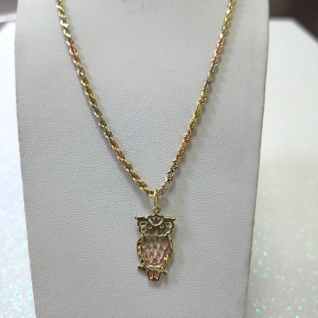 CADENA, DIJE ORO 14 K 16.6 GRMS (SEMINUEVO)