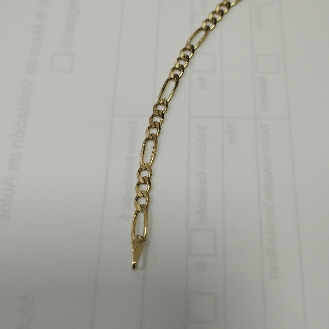 PULSERAS 3X1 ORO 14K 18 CM 2.9 GR (NUEVO)