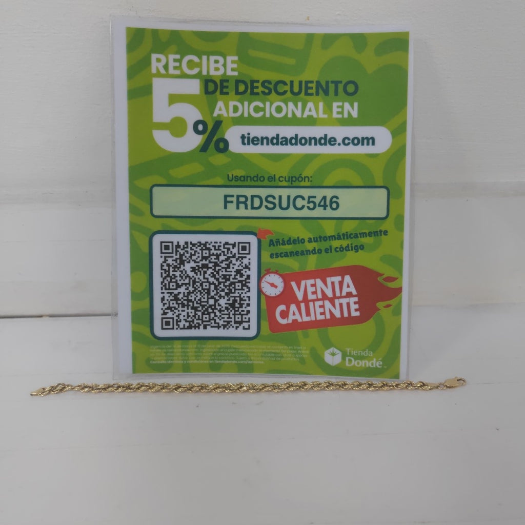 PULSERA ORO 14 K 4,20 GRMS (SEMINUEVO)