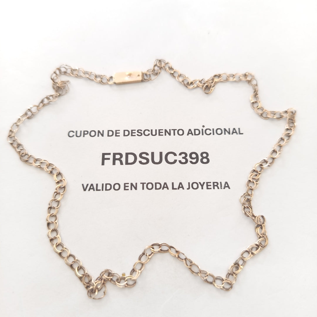 CADENA ORO 10 K 3,20 GRMS (SEMINUEVO)