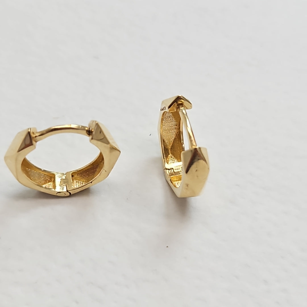 ARRACADAS PAR ORO 14 K 2 GRMS (SEMINUEVO)