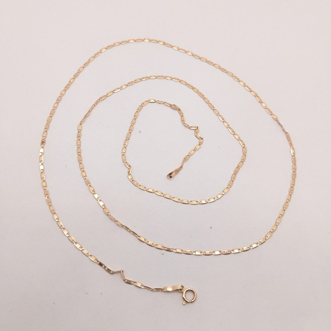 CADENA ORO 14 K 1.9 GRMS (SEMINUEVO)