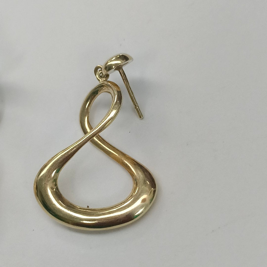 ARETES PAR ORO 14 K 4,00 GRMS (SEMINUEVO)