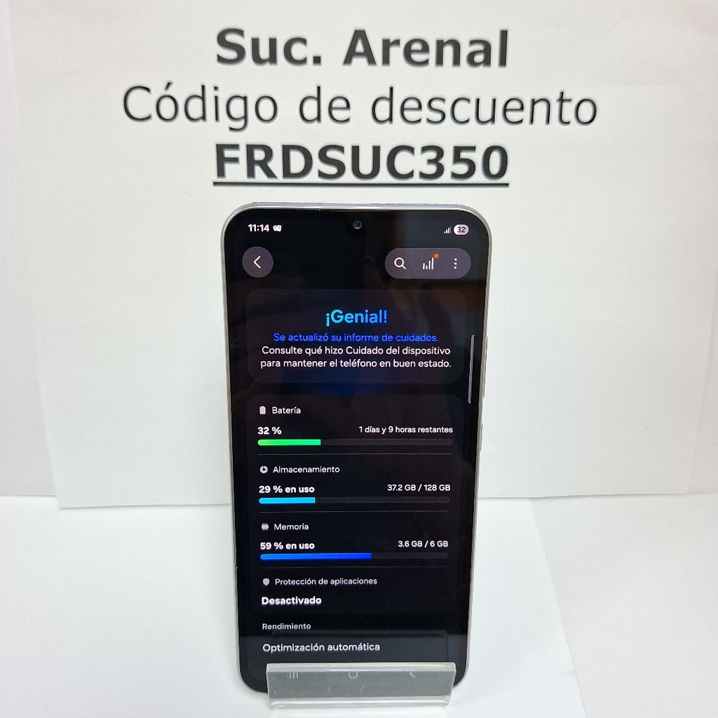 CELULAR SAMSUNG GALAXY A34 5G SM-A346M/N 128 GB 6 GB RAM (SEMINUEVO)