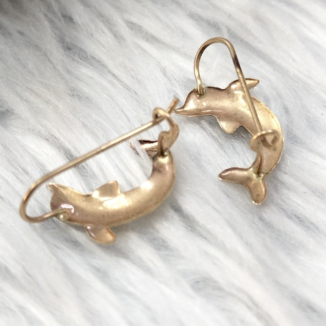 ARETES PAR ORO 10 K 1.1 GRMS (SEMINUEVO)
