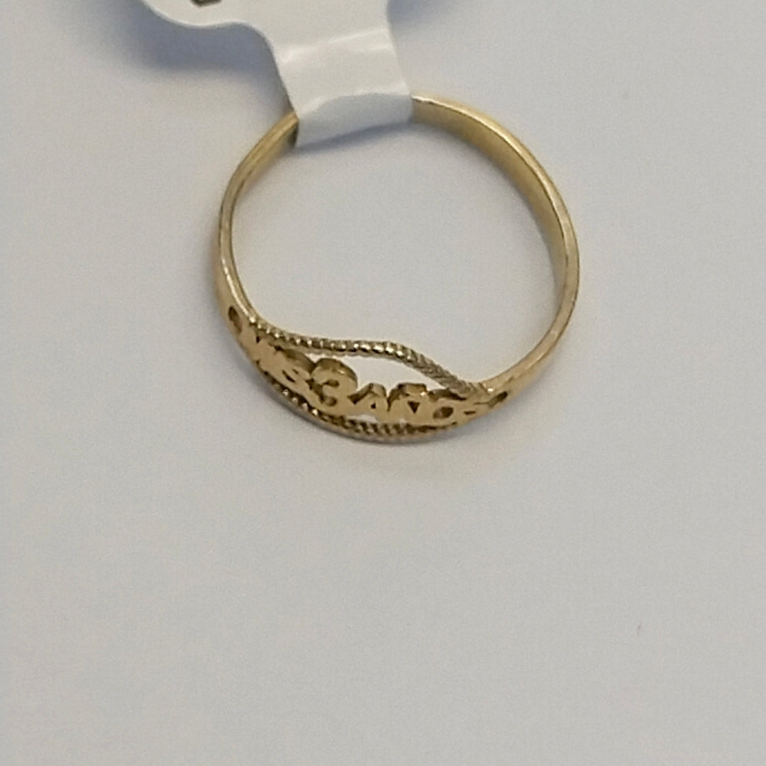ANILLITO ORO 10 K 0.6 GRMS (SEMINUEVO)