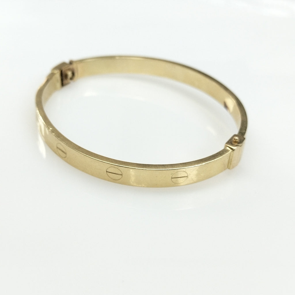BRAZALETE ORO 14 K 9.8 GRMS (SEMINUEVO)