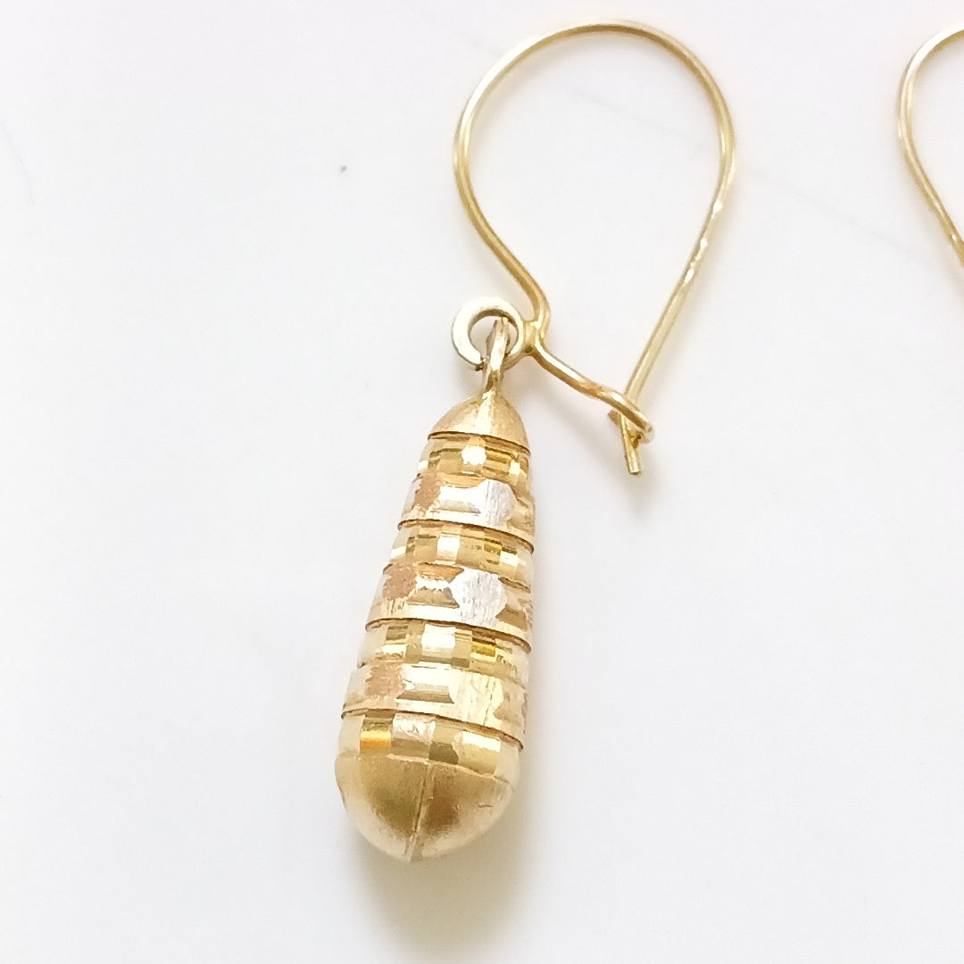 ARETES PAR ORO 10 K 2 GRMS (SEMINUEVO)
