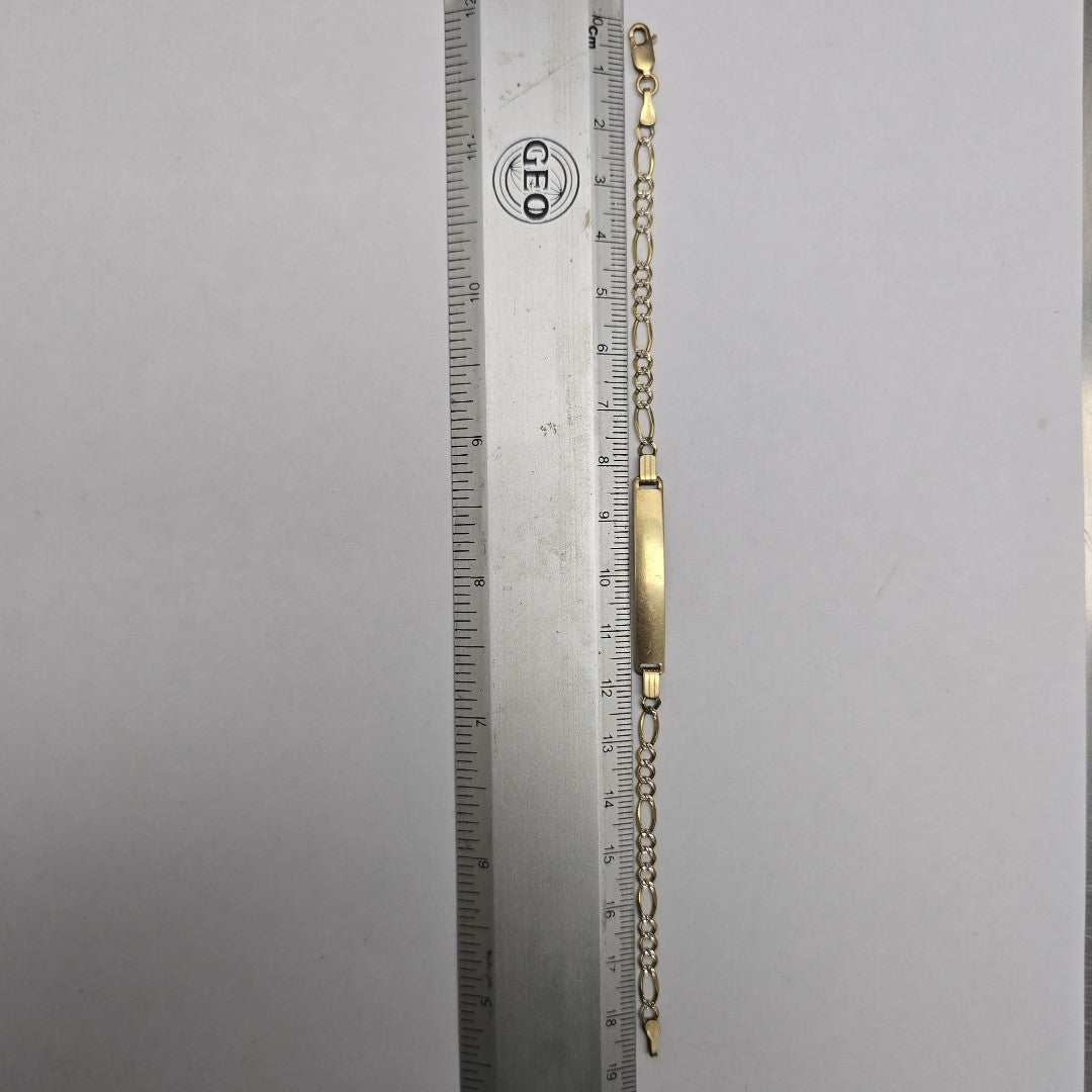 ESCLAVA ORO 14 K 4.7 GRMS (SEMINUEVO)