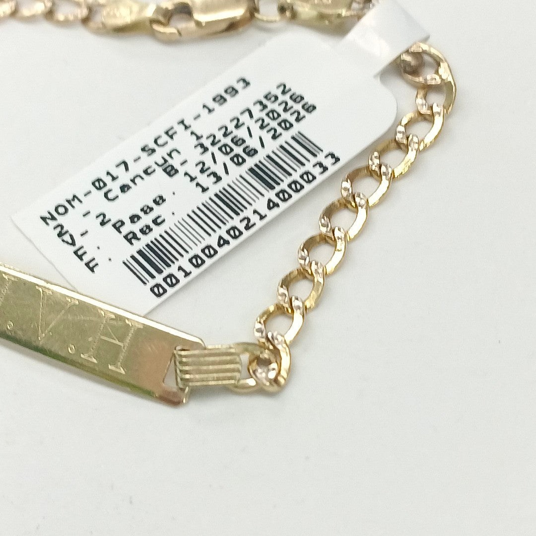 ESCLAVA ORO 14 K 2,80 GRMS (SEMINUEVO)