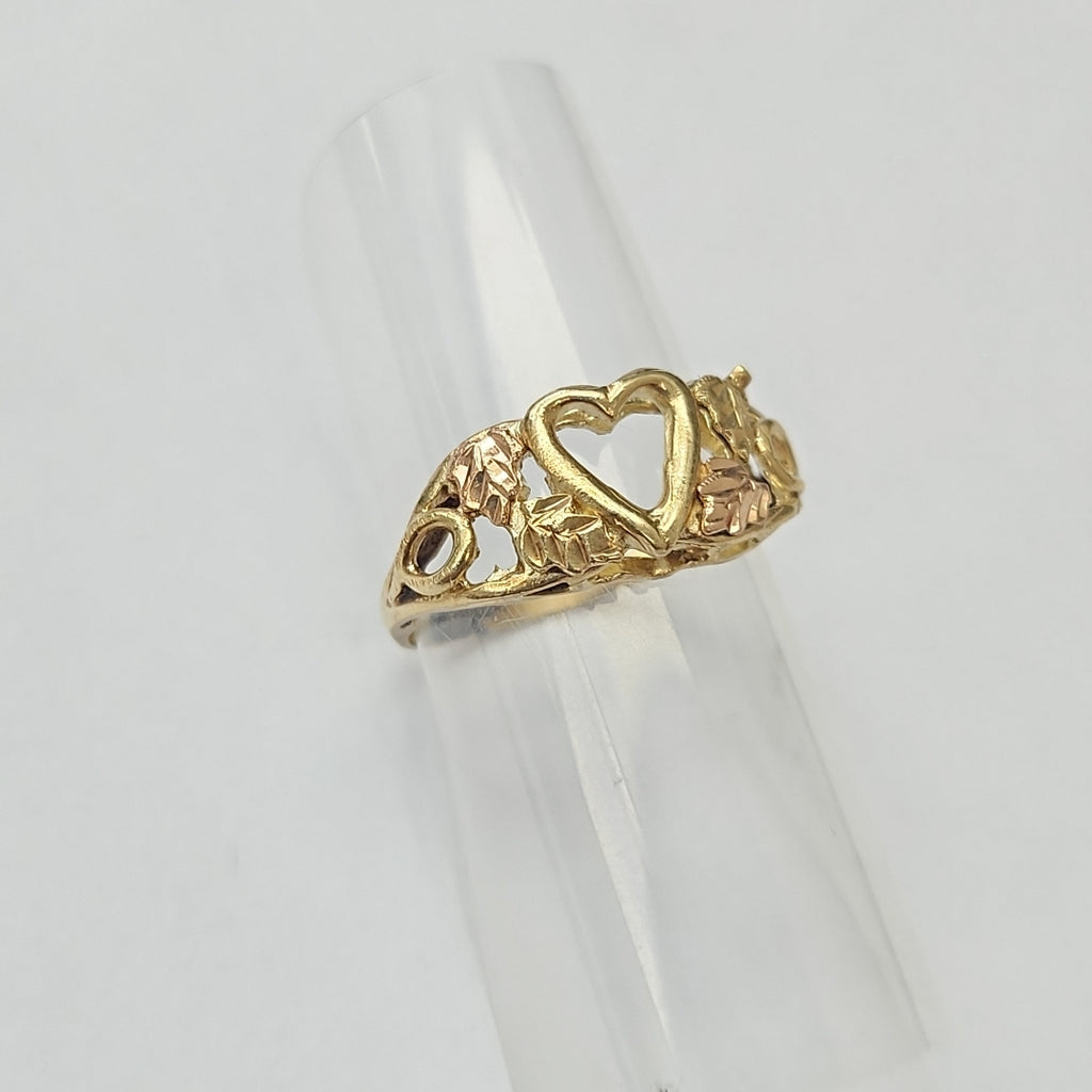ANILLITO ORO COMBINADO 14 K 2.6 GRMS (SEMINUEVO)