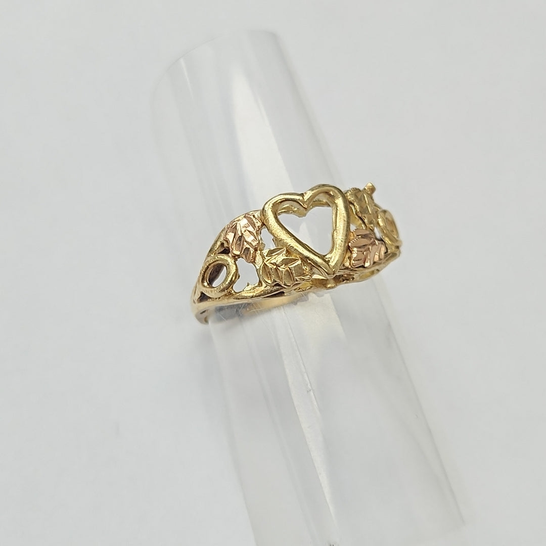 ANILLITO ORO COMBINADO 14 K 2.6 GRMS (SEMINUEVO)