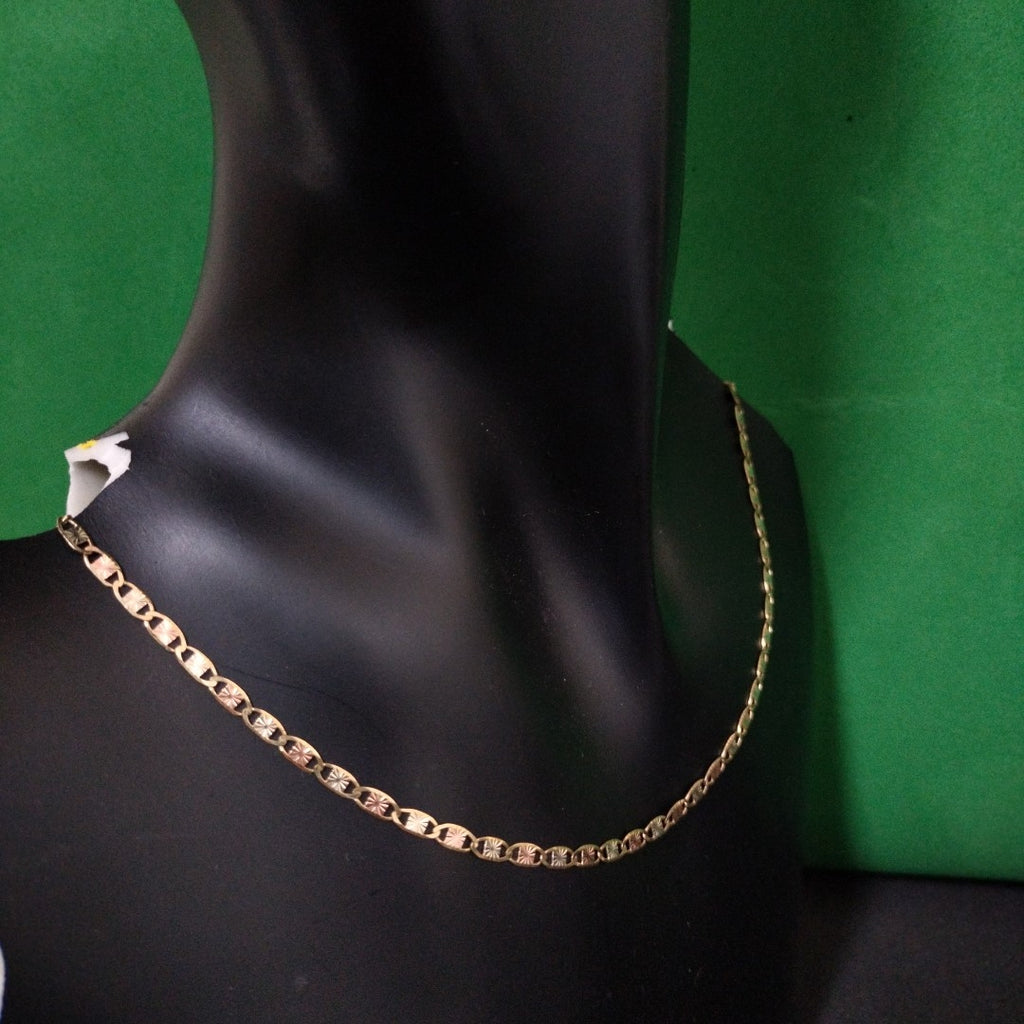 CADENA ORO, RODIADO 10 K 4.1 GRMS (SEMINUEVO)
