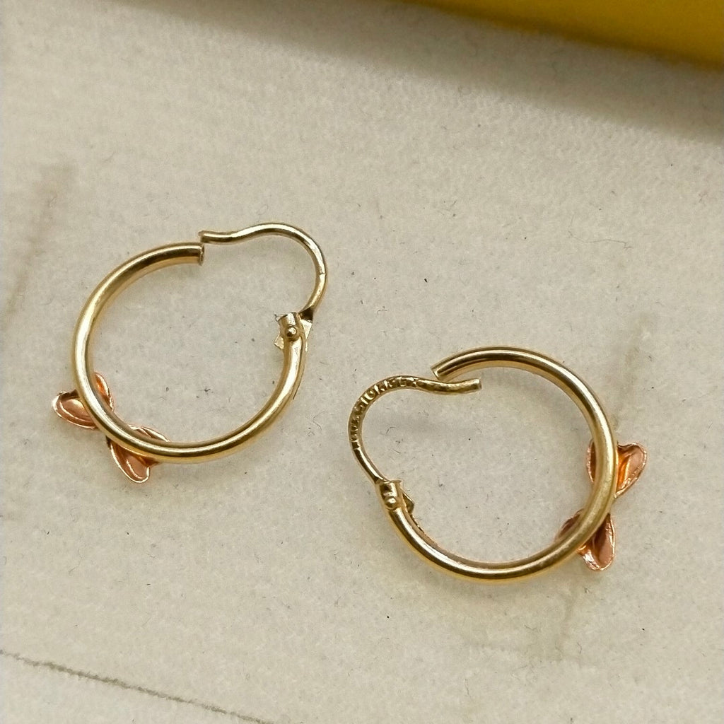 ARRACADAS PAR ORO 10 K 0.8 GRMS (SEMINUEVO)