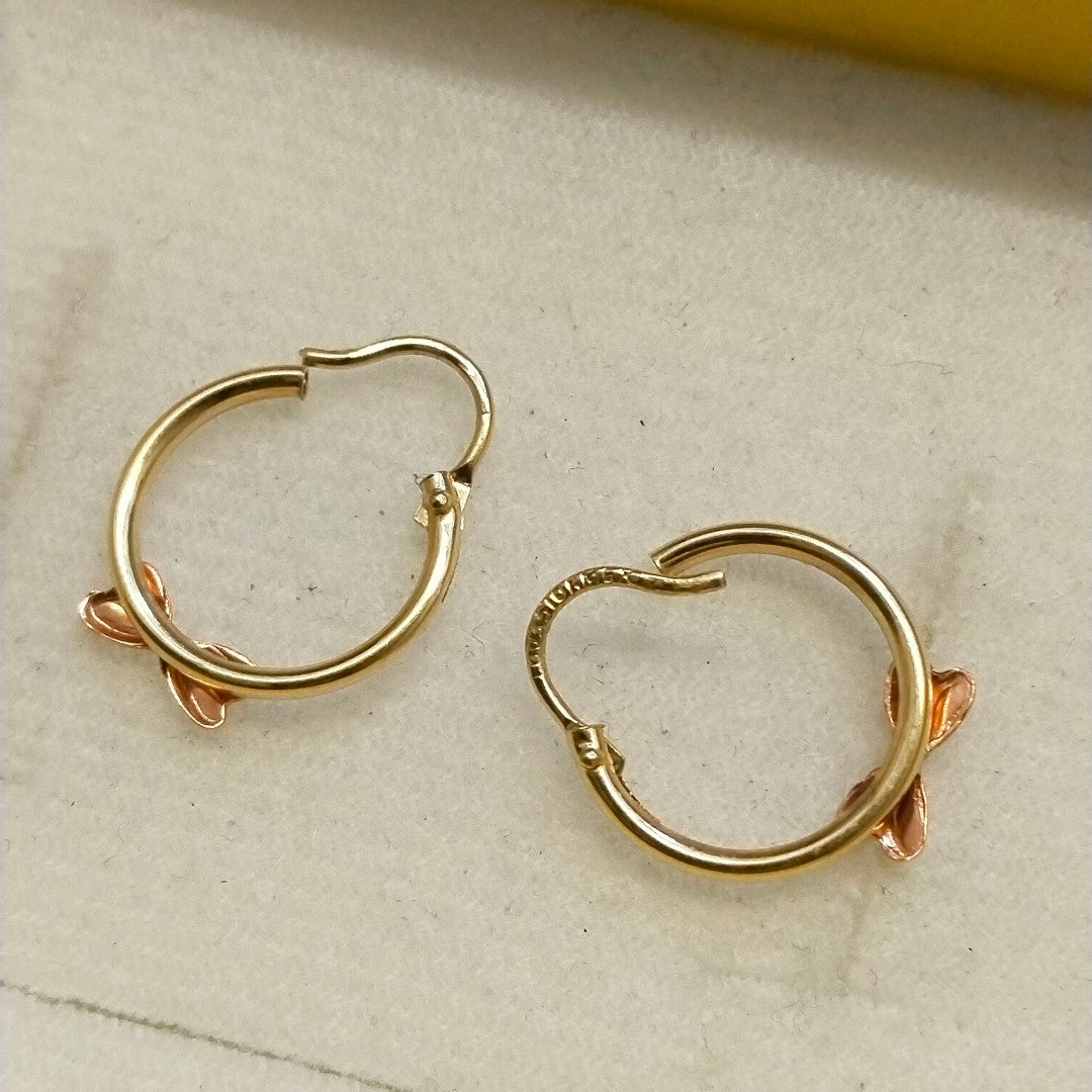ARRACADAS PAR ORO 10 K 0.8 GRMS (SEMINUEVO)