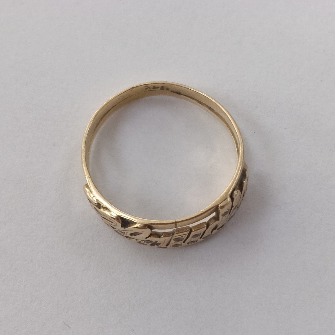 ANILLITO ORO 14 K 3 GRMS (SEMINUEVO)