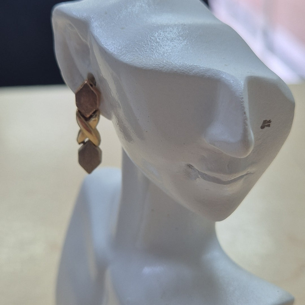 ARETES PAR ORO 10 K 1,60 GRMS (SEMINUEVO)