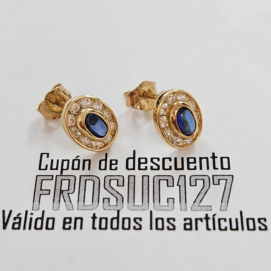 BROQUELES PAR ORO 14 K 2.5 GRMS (SEMINUEVO)
