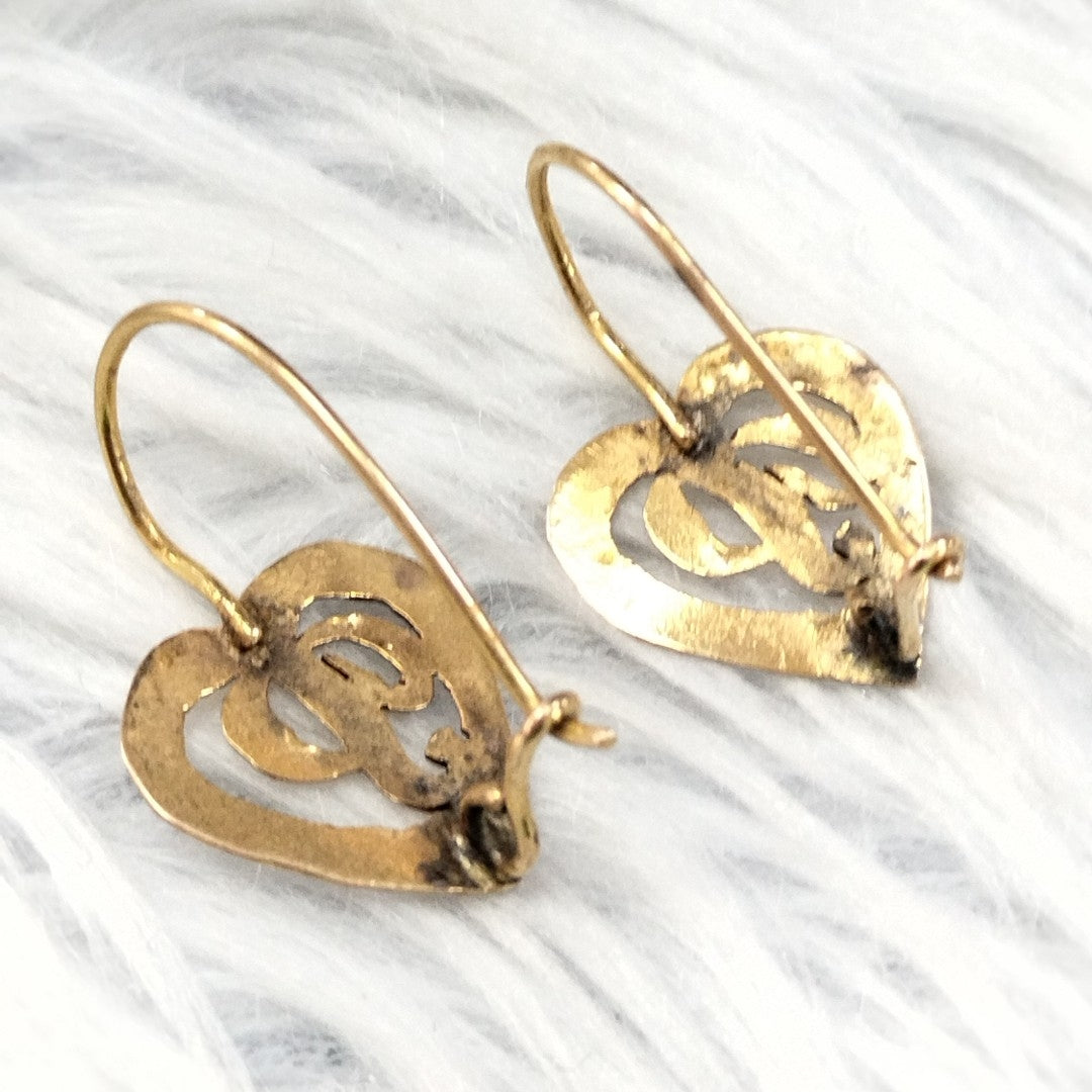 ARETES PAR ORO 10 K 1.8 GRMS (SEMINUEVO)