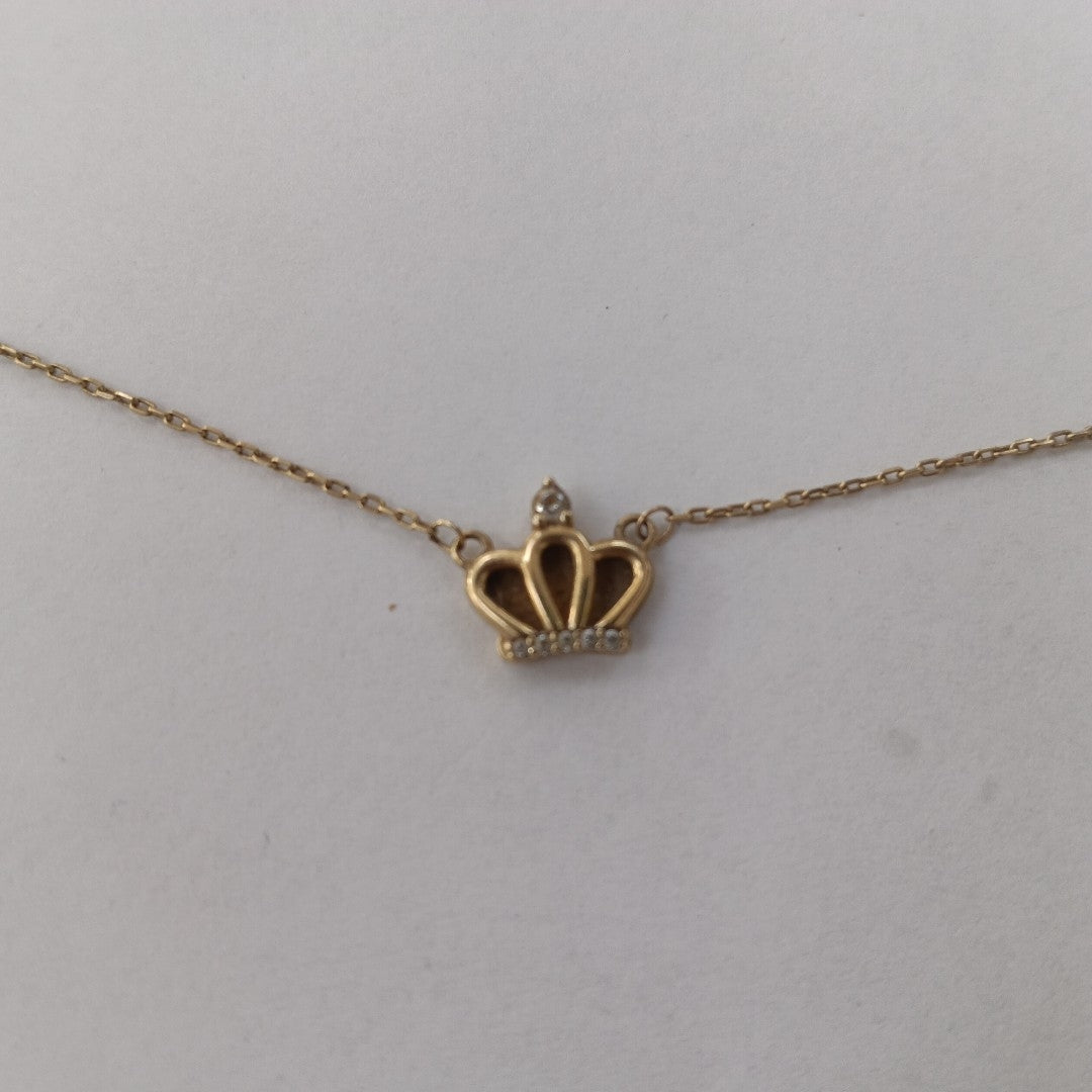 CADENA, DIJE ORO 14 K 2.2 GRMS (SEMINUEVO)