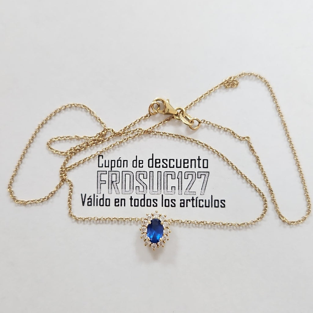 CADENA, DIJE ORO 14 K 2 GRMS (SEMINUEVO)