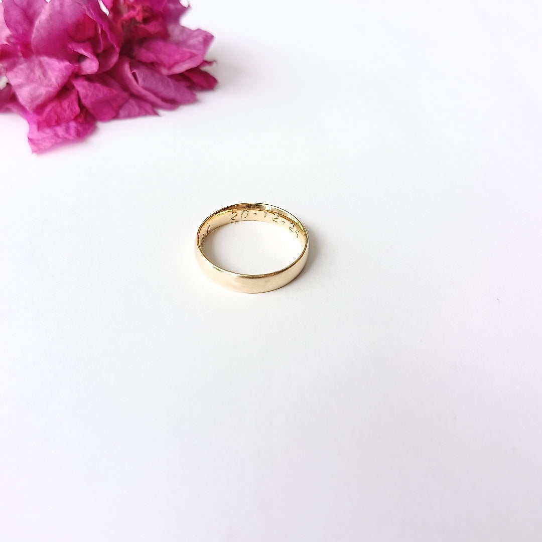ARGOLLA ORO 8 K 2.2 GRMS (SEMINUEVO)