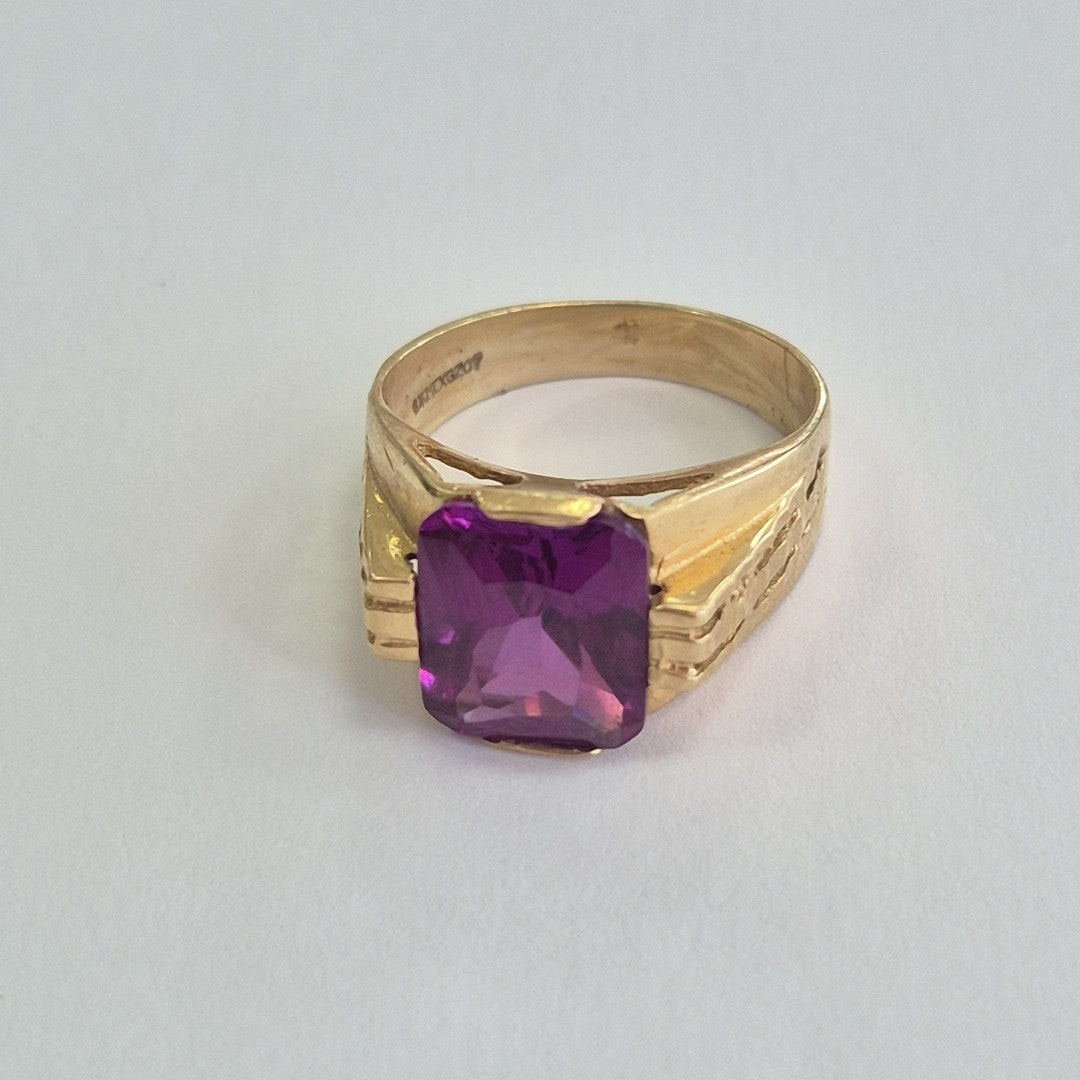 ANILLO ORO 10 K 5,70 GRMS (SEMINUEVO)