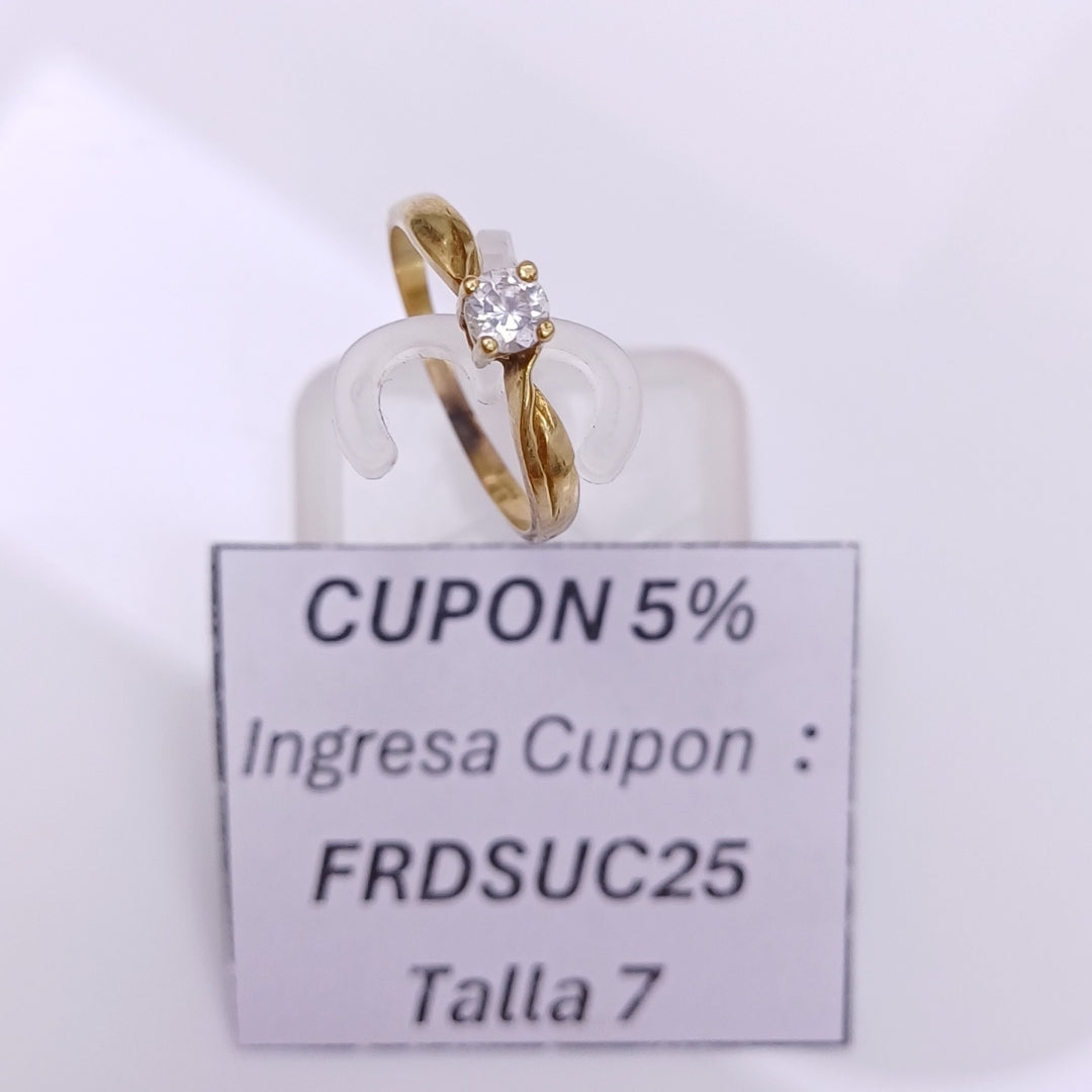 ANILLITO ORO 14 K 1.9 GRMS (SEMINUEVO)