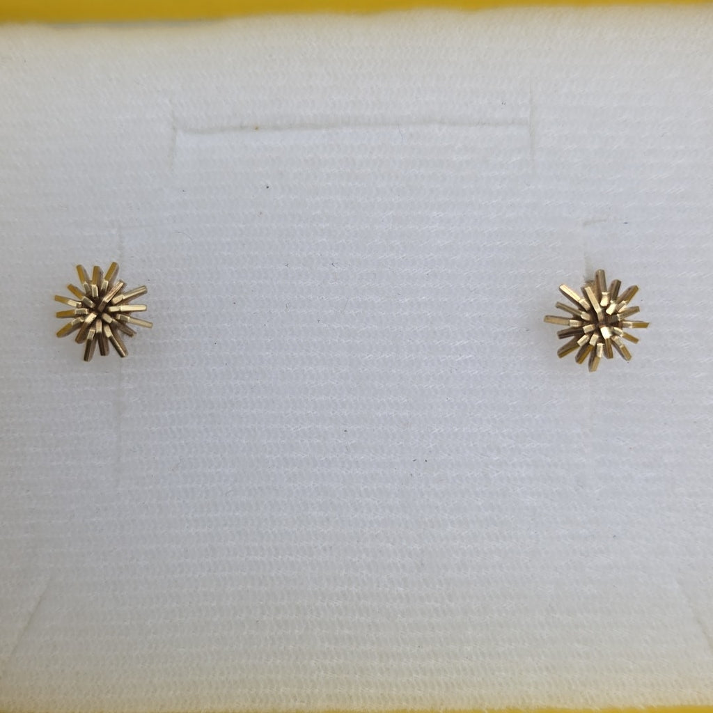 ARETES PAR ORO 14 K 1,10 GRMS (SEMINUEVO)