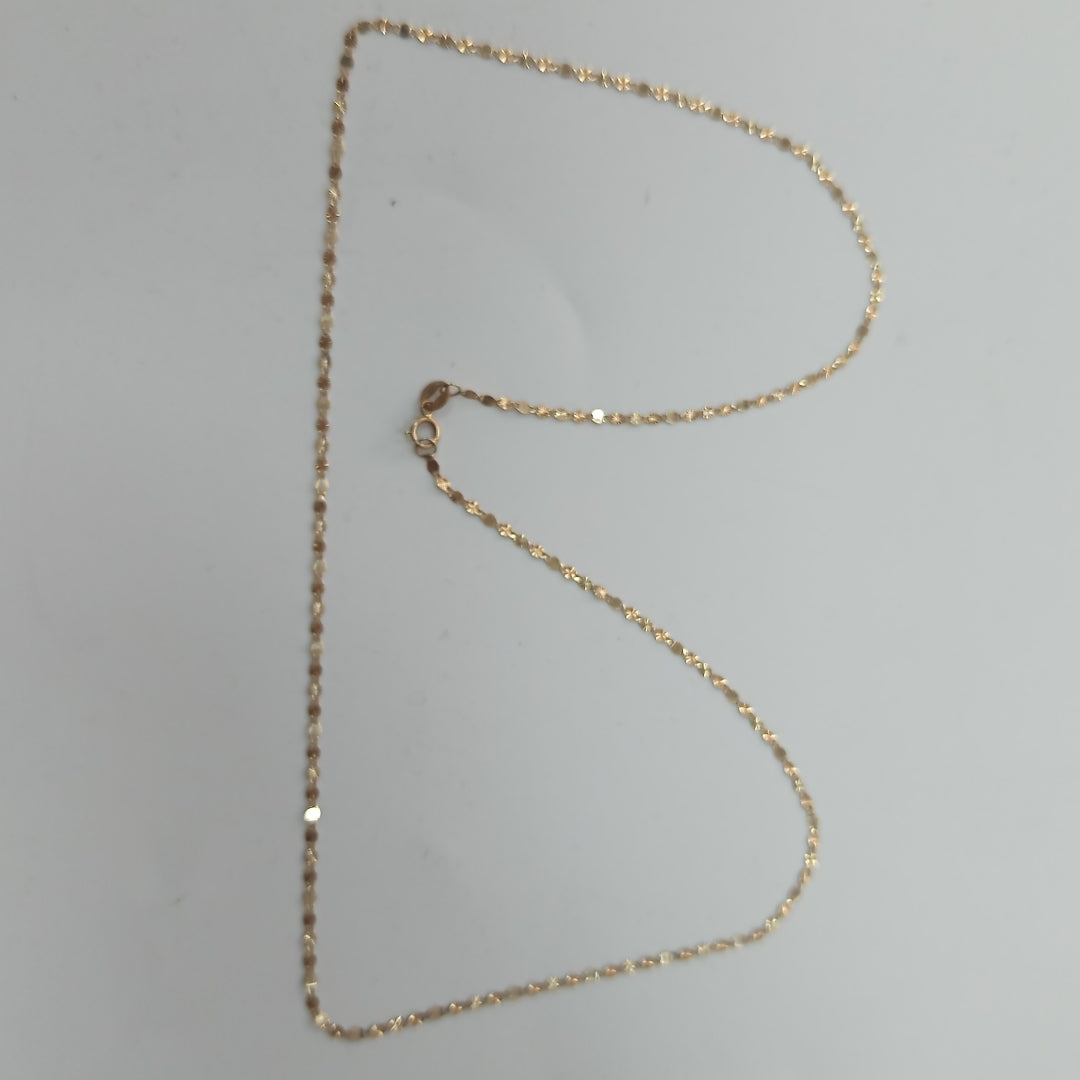 CADENA ORO 10 K 1.2 GRMS (SEMINUEVO)