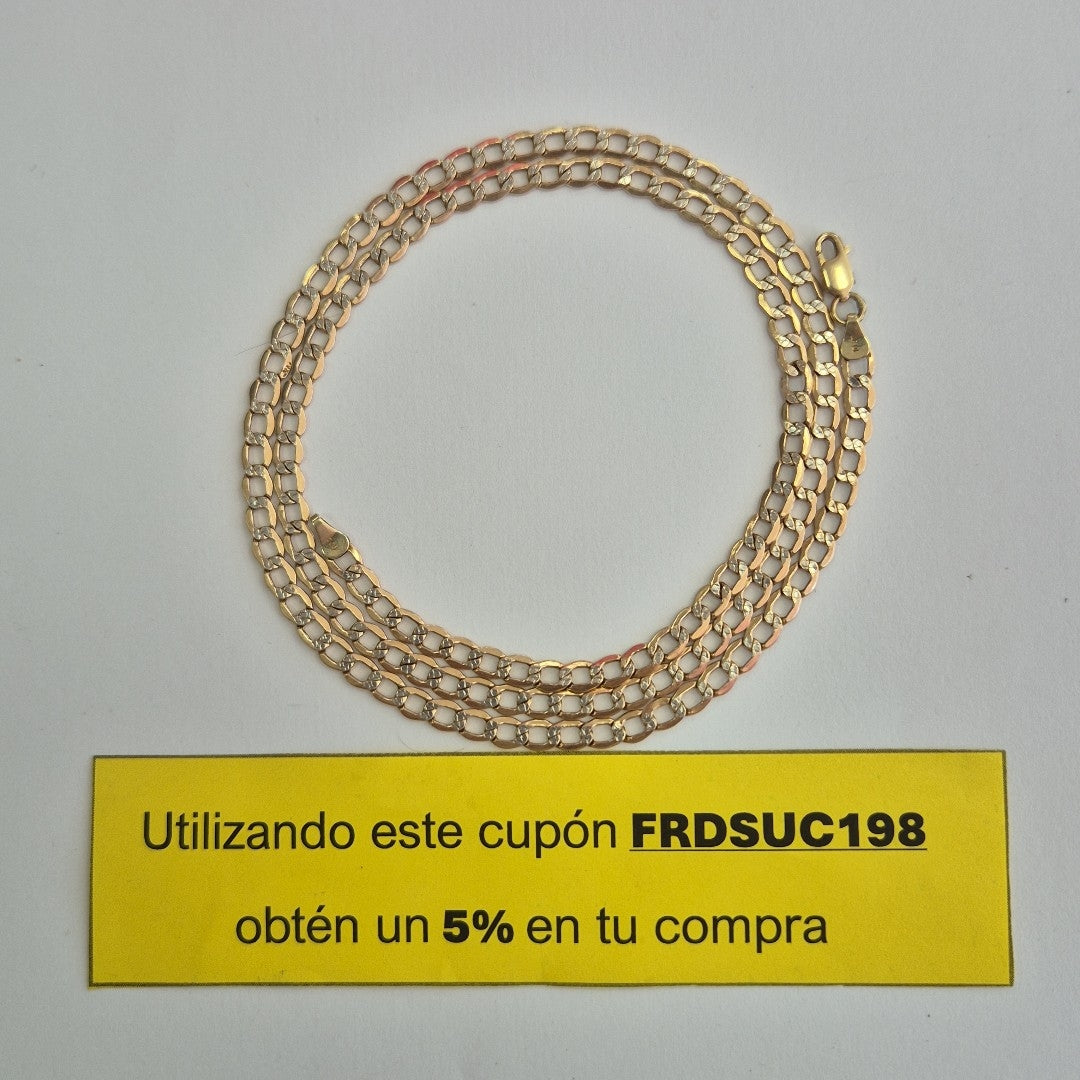 CADENA ORO 10 K 6.9 GRMS (SEMINUEVO)