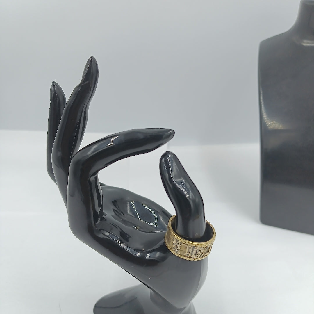 ANILLO ORO 10 K 7 GRMS (SEMINUEVO)