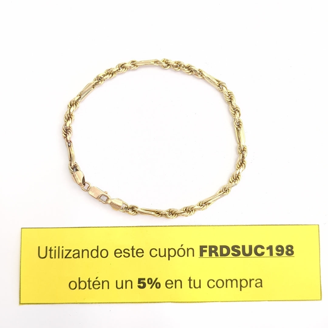PULSERA ORO 10 K 6 GRMS (SEMINUEVO)