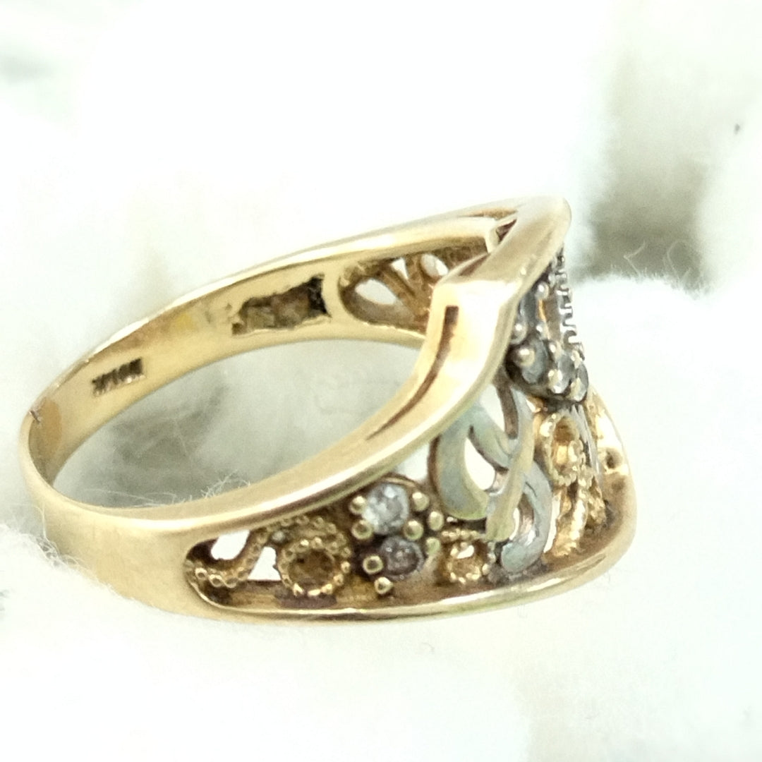 ANILLO ORO 14 K 4 GRMS (SEMINUEVO)