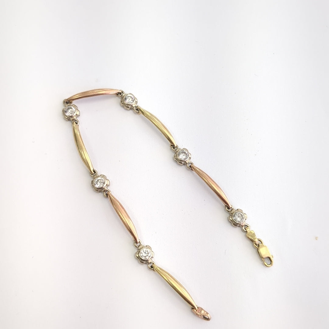 PULSERA ORO 14 K 6,70 GRMS (SEMINUEVO)