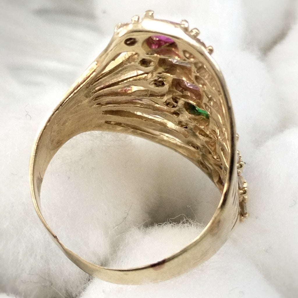 ANILLO ORO 14 K 6 GRMS (SEMINUEVO)