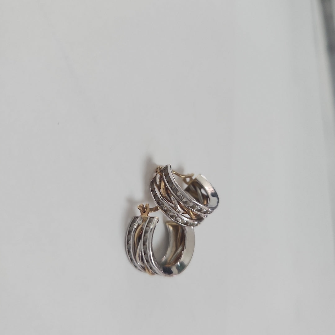 ARETES PAR ORO 14 K 3,60 GRMS (SEMINUEVO)