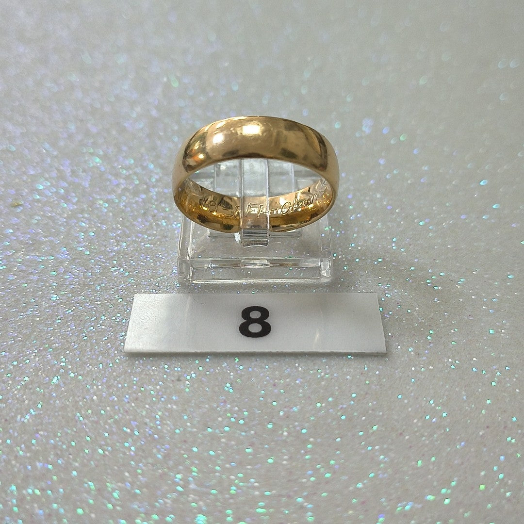 ARGOLLA ORO 10 K 6.2 GRMS (SEMINUEVO)