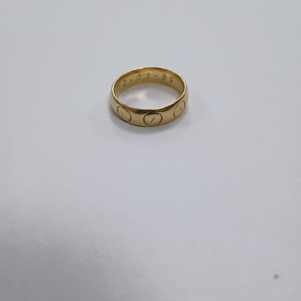 ARGOLLA ORO 14 K 6,10 GRMS (SEMINUEVO)