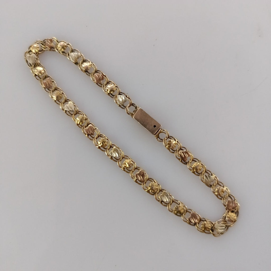PULSERA ORO 10 K 4.9 GRMS (SEMINUEVO)